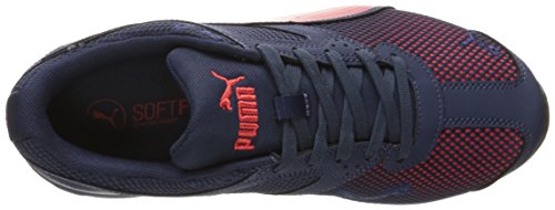 Image of PUMA Men's Tazon 6 Sneaker, Peacoat-High Risk Re, 13 M US