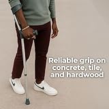 Days Ergonomic Handle Crutch, Double Adjustable, 660 - 940 mm (27 - 37 Inch) , Forearm Crutch Assistance , Lightweight Walking Aid (Eligible for VAT relief in the UK) - Image 5