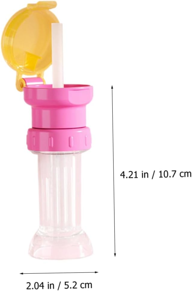 Mipcase 3sets Toddler Water Bottle Cap Straw Adapter Kids Water Bottle Adapter for Toddlers 4pcs*3