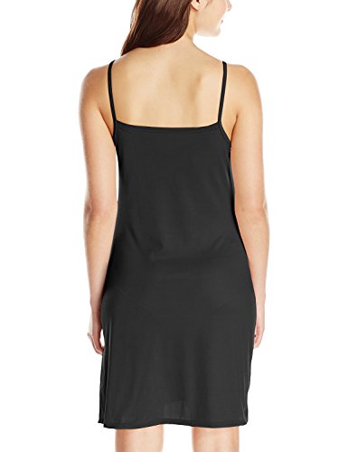 Vassarette Women's Spin Slip 10186, Black Sable, Large #TOP1