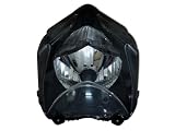 SQUbrother Motorcycle Headlamp Front Headlight Replacement for 848 streetfighter 2009 2010 2011 2012