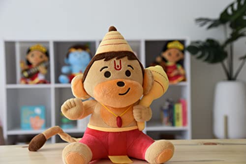 Modi Toys Baby Hanuman (11 Inch) Mantra Singing Plush Toy #TOP3