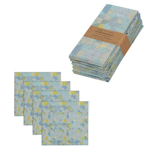 Servilletas y individuales de algodón 100% pack de 6 miniatura 1