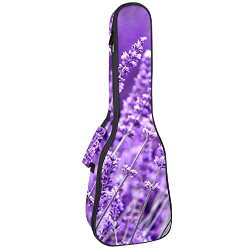 Sac pour ukulélé ténor lavande idéal pour aller en concert