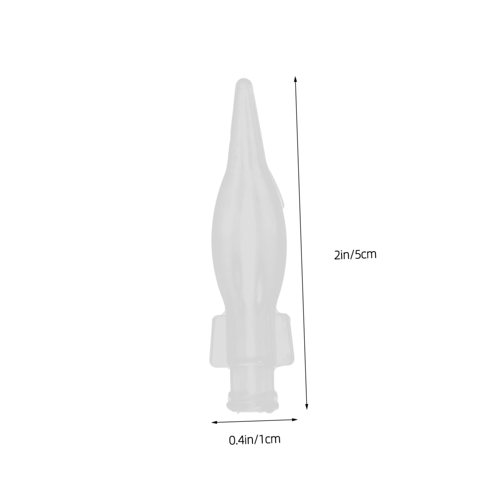 SUPVOX 20pcs Kitten Nipples Kit for Nursing Feeding Cat Suckling Pacifier Bottle Nipples Kitten