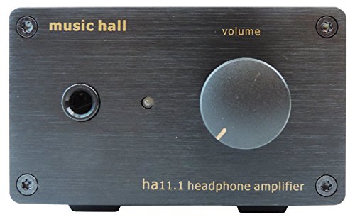 Music Hall HA11.1 Ultra-Low-Noise Amplifier for Exceptional Clarity with High End Headphones - Extruded Aluminum Chassis - Thumbnail 3