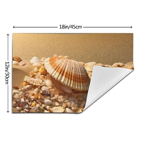 Set de table plage pour repas de salle à manger chaleureux