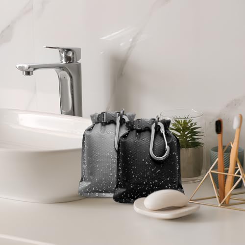 Zasjon Boite a Savon Voyage, 2 Pièces Porte Savon Voyage Imperméable – vue 5