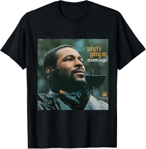 Vintage Soul Music Album Art Tee - Classic Rainy Portrait Graphic