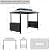 FEMICON Spacious Outdoor BBQ Gazebo for Quality Family Moments, Weather-Resistant Steel Roof, for Grilling in Any Season, Brown, 6x10FT