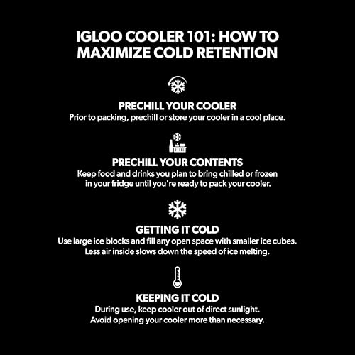 Igloo Gripper CoolBox 10 Qt Cooler, Jet Carbon - image 6