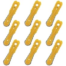 Brush Cutter Replacement Blades Set for Weed Trimmer, Compatible with Weed Warrior Brush Cutter Head 9 pcs