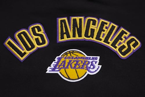 Pro Standard Womens NBA Los Angeles Lakers Classic Chenille Crewneck Sweatshirt Black L by Pro Standard - Used condition - Image 3