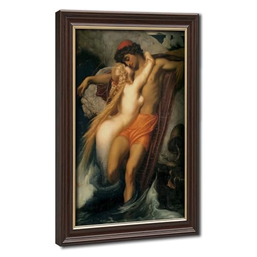 Cadre à suspendre Frederic Leighton 1858 en toile premium