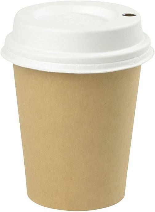 BIOZOYG karton kávéspohár tetők használatban