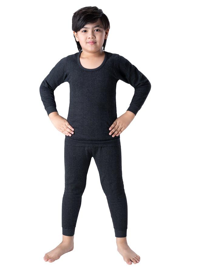 Lux Champion Kids Thermal Top and Lower Set for Boys | Warm Heat Retaining Boys Thermal Set Winter Wear with Soft Skin-Fri... - Review, Price and Buying Guide