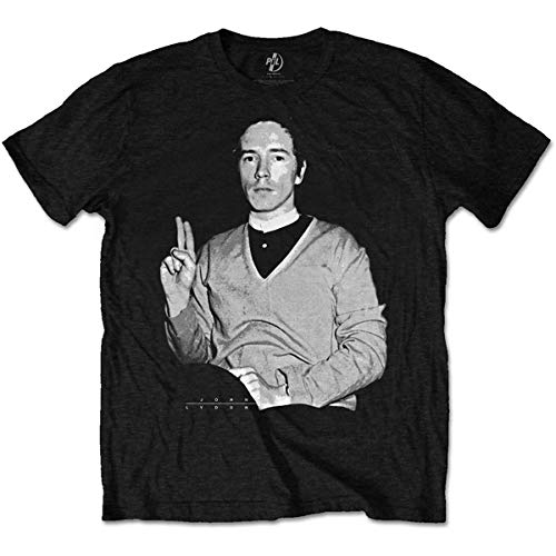 John Lydon Johnny Rotten Sex Pistols PiL Officiel T-Shirt Hommes Unisexe - Les Beatles, Paul McCartney, John Lennon, RIngo Starr, George Harrison John Lydon Johnny Rotten Sex Pistols PiL Officiel T-Shirt Hommes Unisexe