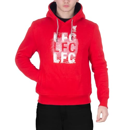 Liverpool FC Mens Hoody Fleece LFC Graphic Official Soccer Gift2