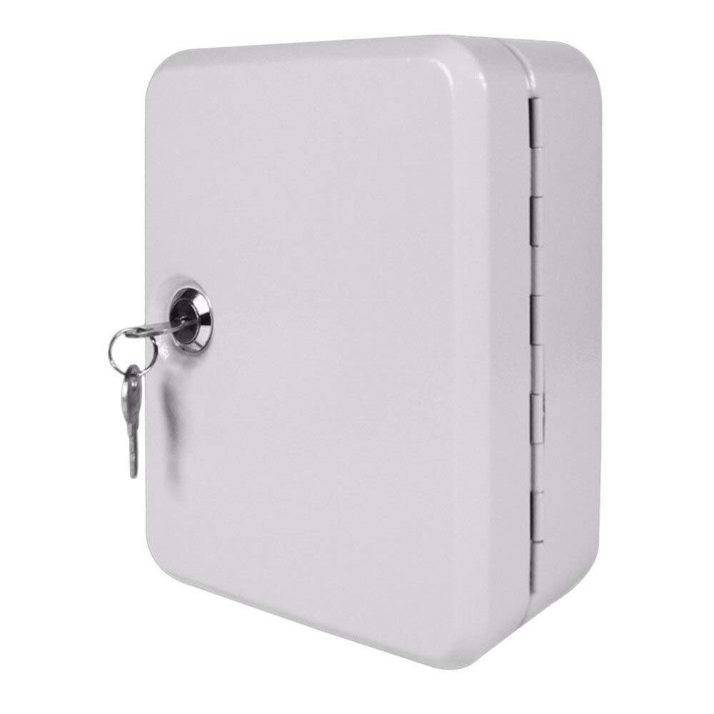 Key Cabinet Lock Box Key Boxes,Combination Key Cabinet,Key Boxes Wall Mounted,Safe Storage of Keys at Home Or Office (Metal, Creem Color)-image-39