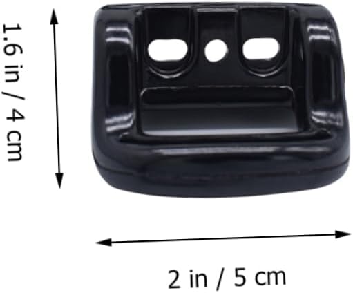 GLEAVI 6PCS Universal Pot Handles Replacement High Temperature Resistant Heatproof Kitchen Handles for Pressure Cookers and Steamer Pots Black
