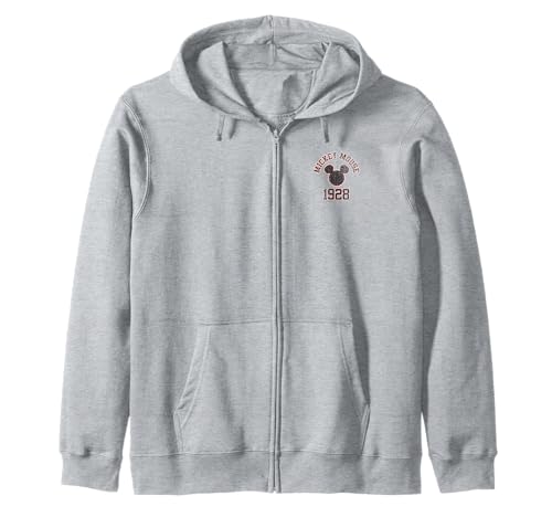 Mickey Mouse Hoodie Disney veste à capuche zippée pour vos sorties décontractées