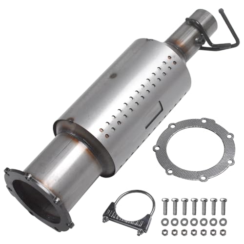 QPCRAP Diesel Particulate Filter (DPF) Replacement for Ford F250 F350 Diesel 6.4L 2008 2009 2010, Direct Fit OE Part #6741001