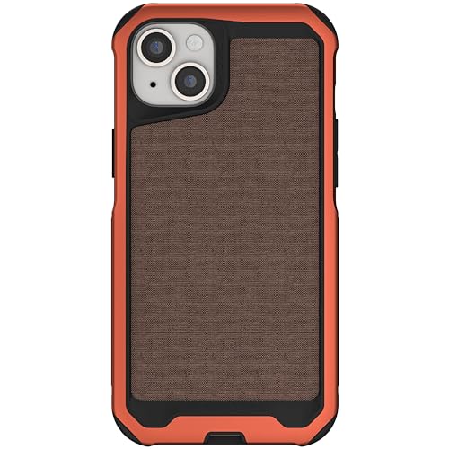 Coque iPhone 15 Plus antichoc de luxe Ghostek Atomic en alu et tissu