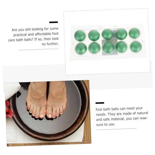 Bolas para baño de pies cuidado 10 unidades miniatura 3