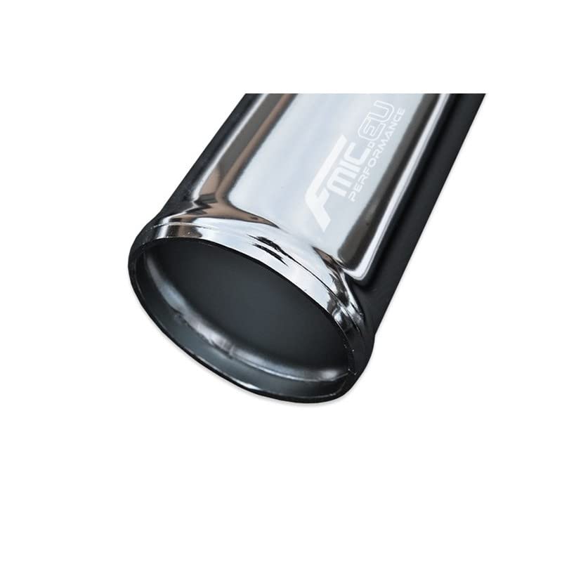 Tuyau Intercooler Aluminium 6064 - Coude U 180°, Diamètre 2,2" (57mm), Longueur 3,9" (100mm), Double Perle, Surface Sablée Noir