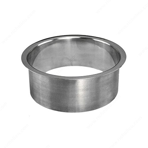 Stainless Steel Trash Grommets - 61232171 - Drilling Diameter 3 in, Height 1 1/2 in, Finish Stainless Steel (170), Material Stainless Steel,… (1)