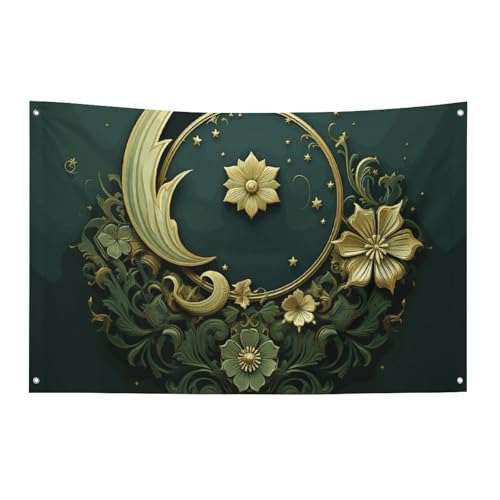 Drapeaux de jardin saisonniers de qualité supérieure pour Ramadan et printemps