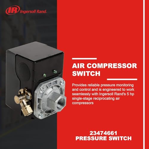 Ingersoll-Rand 23474661 Pressure Switch for Single Stage Compressor SS3 And SS5 by Ingersoll-Rand - Image 4