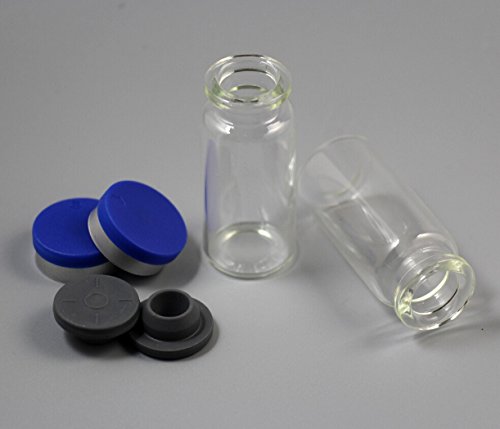 Chengyida 10Pcs 10 Ml Glass Vials, Empty Vials Bottle #TOP2