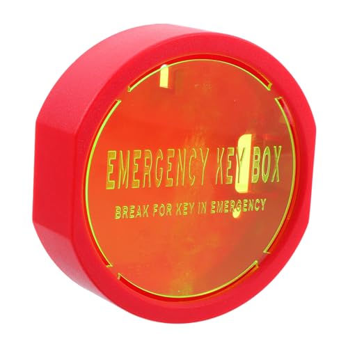 Alipis Cassettina Chiavi Sicurezza Da Muro Resistente Al Fuoco Per Emergenze Porta Chiavi Esterna Compatta Multifunzione Con Serratura Per Appartamento e Custodia Per Carte e Oggetti Peri