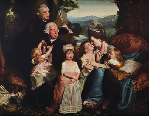 Tableau la famille Copley par Singleton Copley pour habiller un grand mur vide