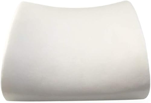 Miniatura 3 de Almohada viscoelástica de espuma viscoelástica con soporte lumbar de malla transpirable, alivio del dolor de espalda baja, se adapta a la correa