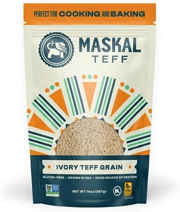 Maskal Teff Ivory Teff Grain, 14 Ounce