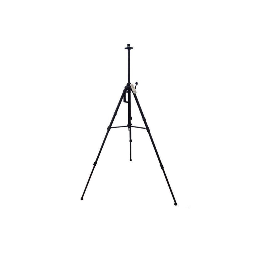 Cavalletto in Alluminio per Esterni, cavalletto per artisti, cavalletto Pieghevole Portatile Regolabile, Nero