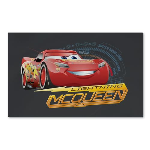 Pixar Cars Racing Center Rug