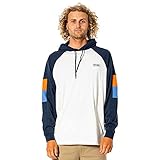 Navy RIP CURL Surf Revival Hood L/S tee