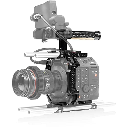 Image of SHAPE C52THC Cage with Top Handle for Canon C500 Mark II Camera