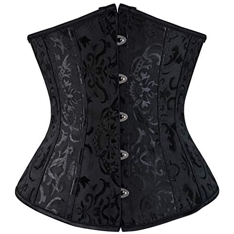 BUKINIE Waist Trainer for Women Plus Size Underbust Latex Sport Girdle Corsets Cincher Hourglass Workout Slimming Body Shaper Cover