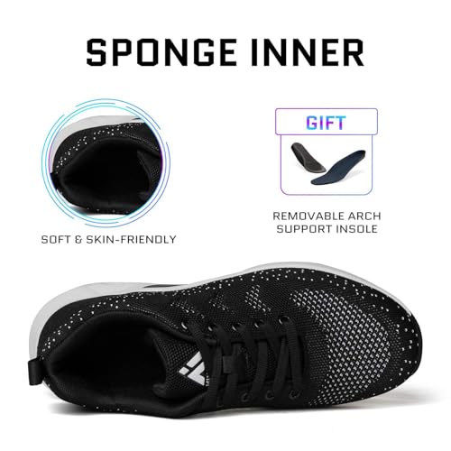 Image of Mishansha Womens Sneakers Air Cushion Running Tennis Shoes Women Lightweight Arch Support Walking Shoes