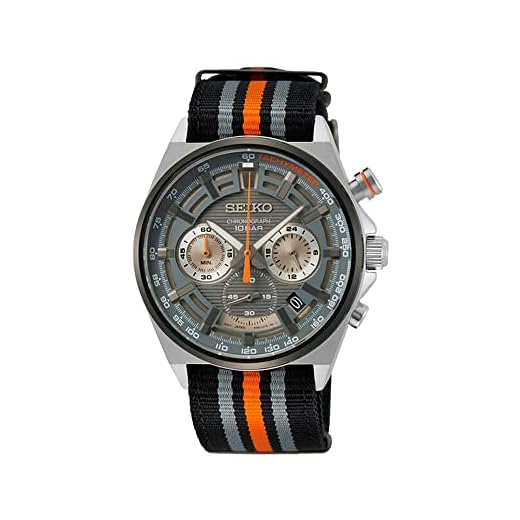 Seiko Reloj Deportivo para Homber con Correa de nailon SSB403P1