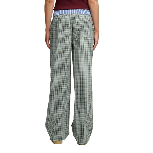 Pantalon femme Superdry Mini Check - vue 3