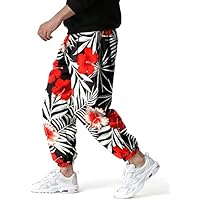 MakingDa Pantalones de jogging para hombre con cintura elástica,