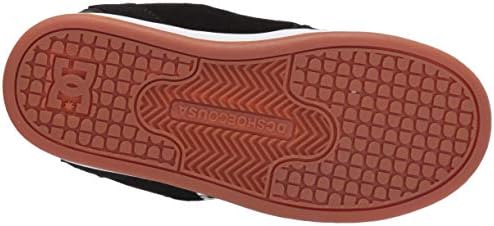 DC boys Syntax Skate Shoe, Black/Grey, 10.5 Big Kid US | Image 3