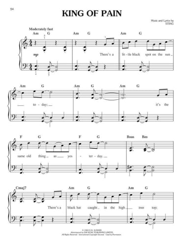 Sting - Easy Piano Collection