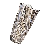 Décoration de vase en verre : une excellente technologie de production le rend élégant, beau, sûr et ne se décolore pas facilement, vase de bureau