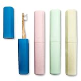 4 Pack Travel Toothbrush Case In 4 Colors For All Of The Family - Portable Travel Toothbrush Holder